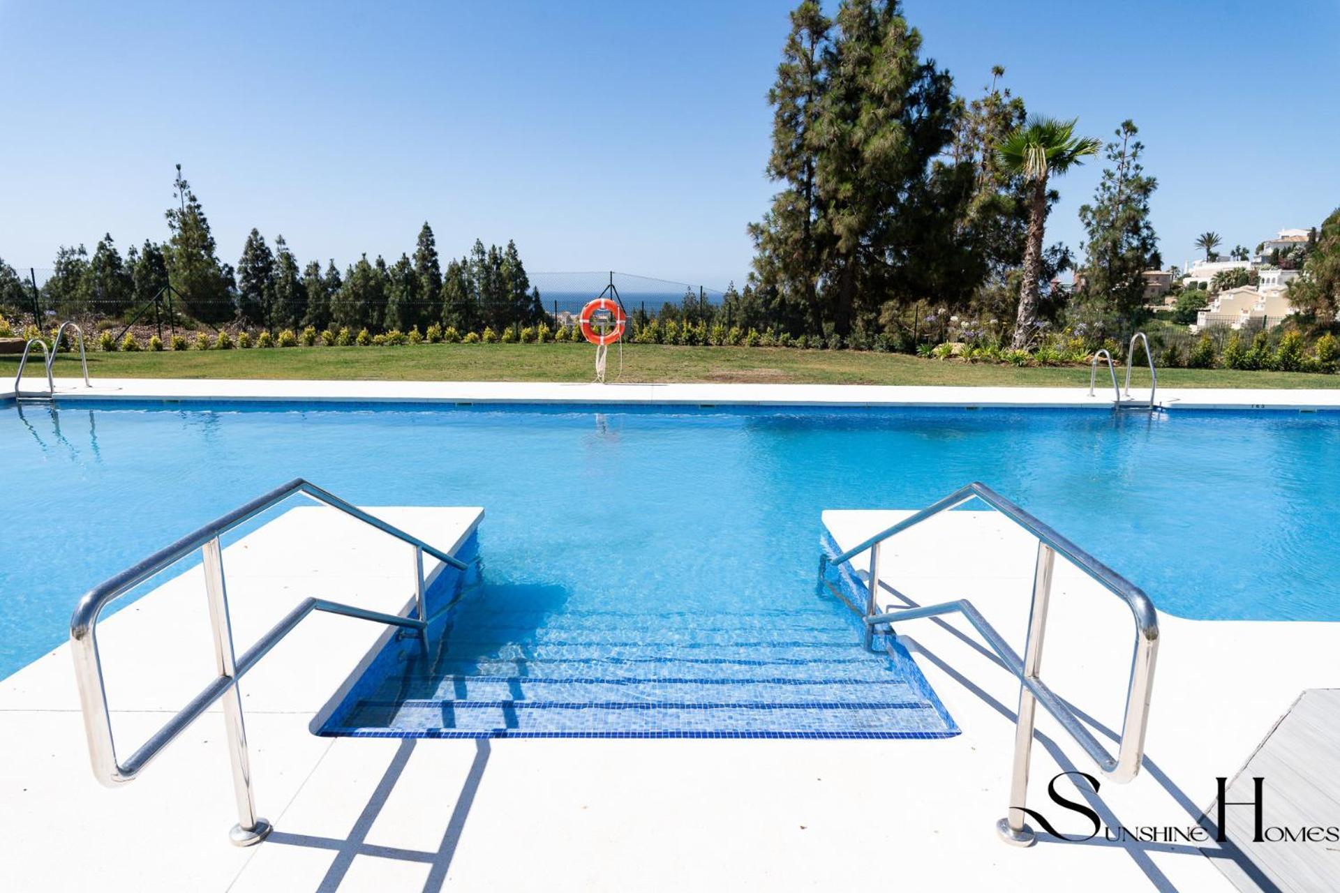 Luxury 2 Bedroom Apartment, Pools, Sauna, Gym & More Mijas Exterior foto